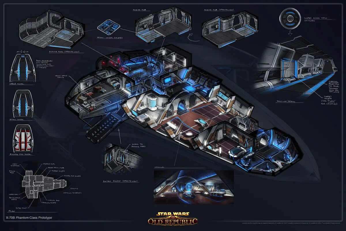 Корабль прототип. Swtor x-70b phantom. x-70b фантом swtor корабль. x-70b phantom-class prototype. swtor корабль x-70b.