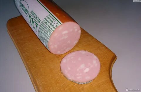 Колбаса с жиром