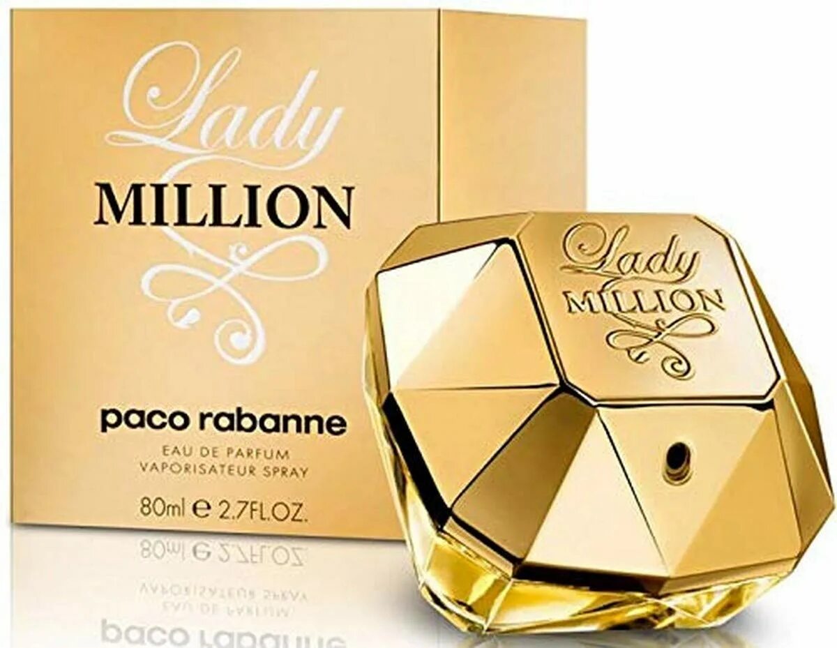 1 парфюм. Paco Rabanne Lady million 80ml. Туалетная вода Пако Рабан женская леди миллион. Lady million 80 ml. Туалетная вода Paco Rabanne Lady million 5 мл..