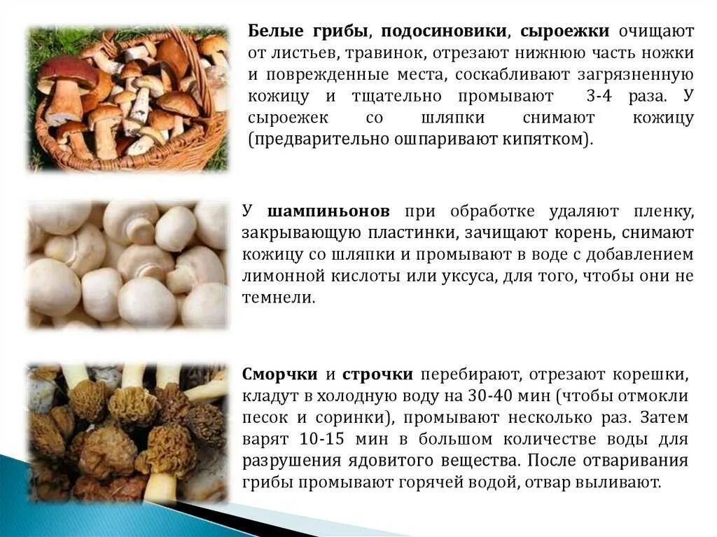 Сколько времени варить сухие грибы
