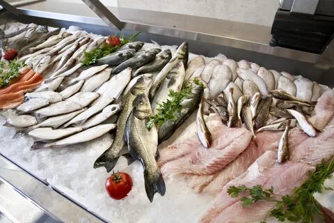 Рыбный прилавок