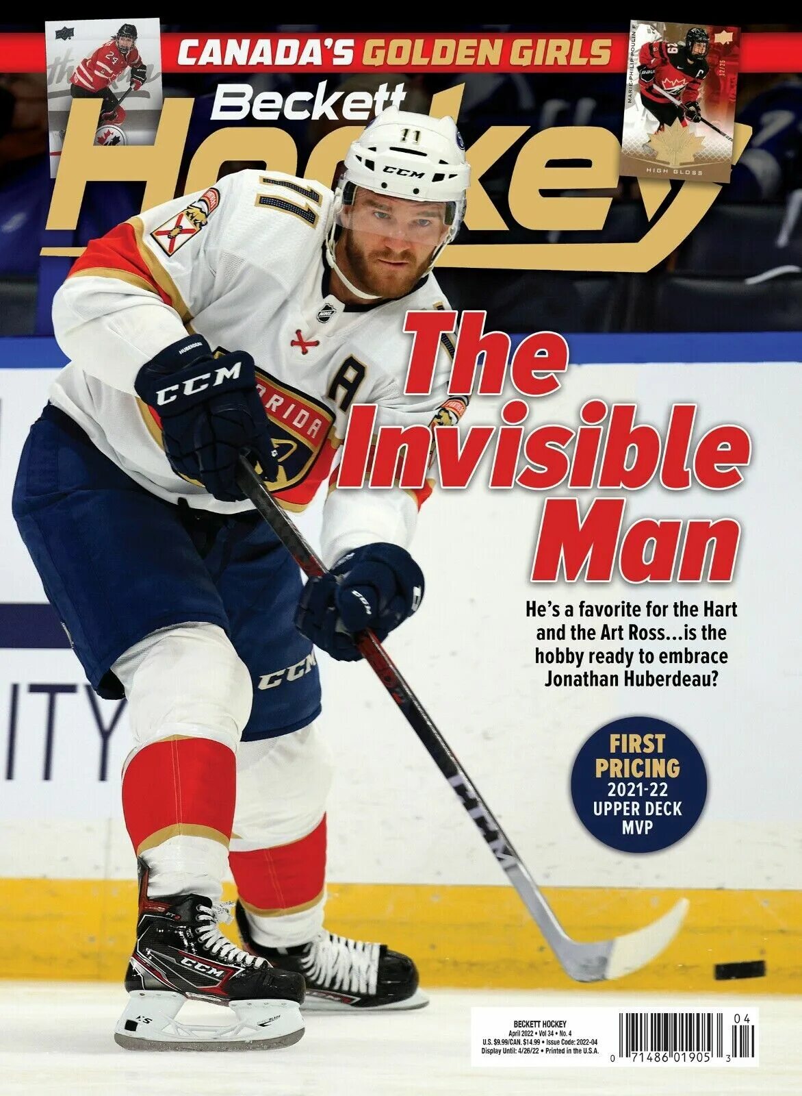 Хоккей апрель 2023. Beckett Hockey Magazine pdf. Swiss Hockey Magazine.