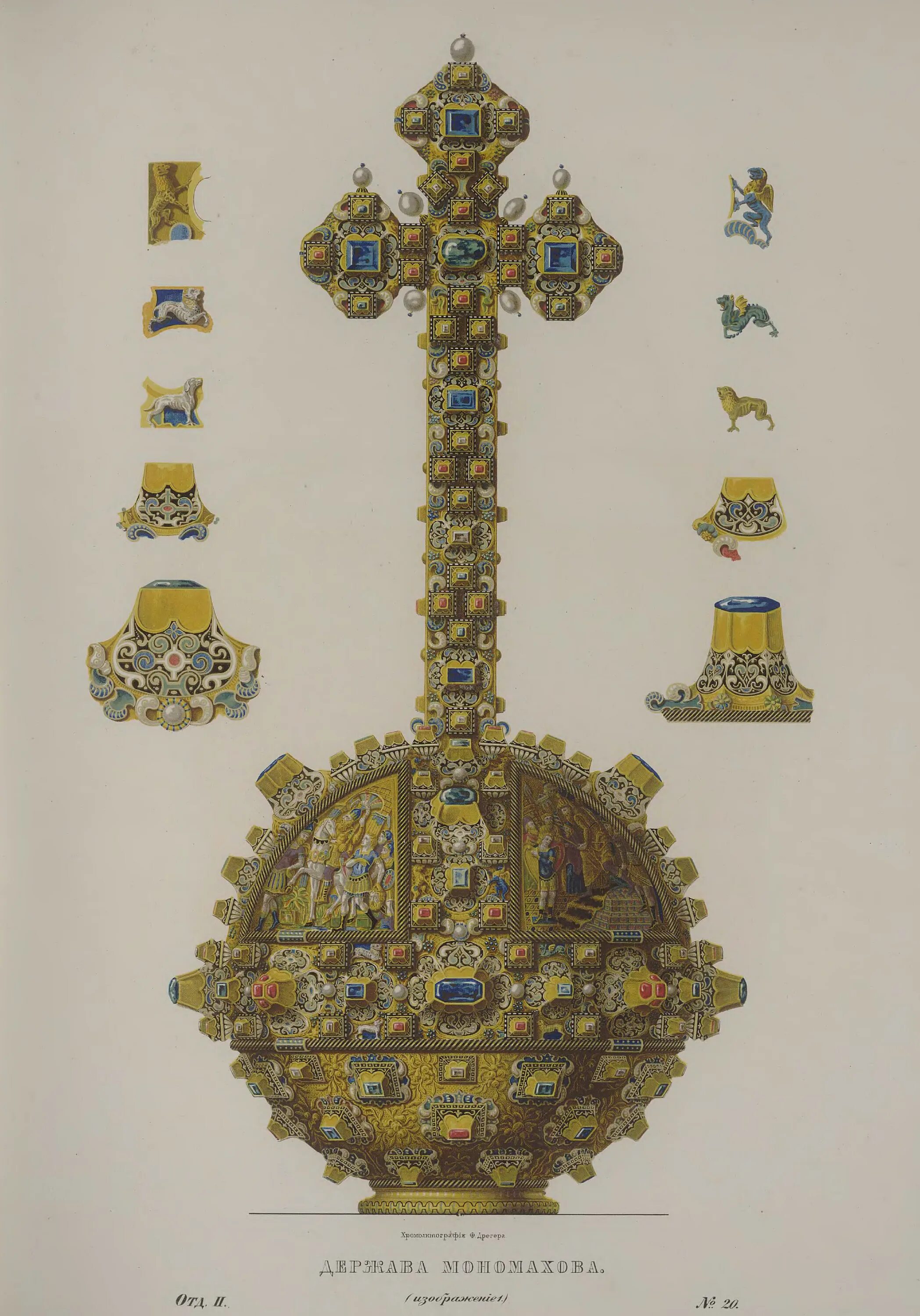 Скипетр ивана грозного. Стоит держава. Символ власти на гербе россии. У царя в руках скипетр и держава. Держава.