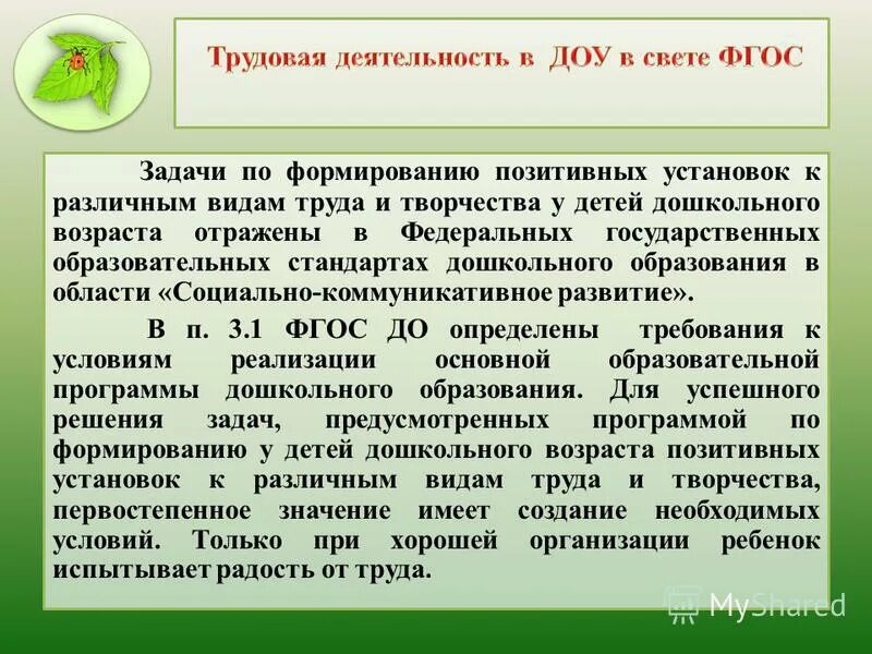 Задачи трудовой деятельности в детском саду. Задачи трудовой деятельности в ДОУ. Задачи по трудовому воспитанию дошкольников по ФГОС. Виды труда в ДОУ. Задачи трудовой школы