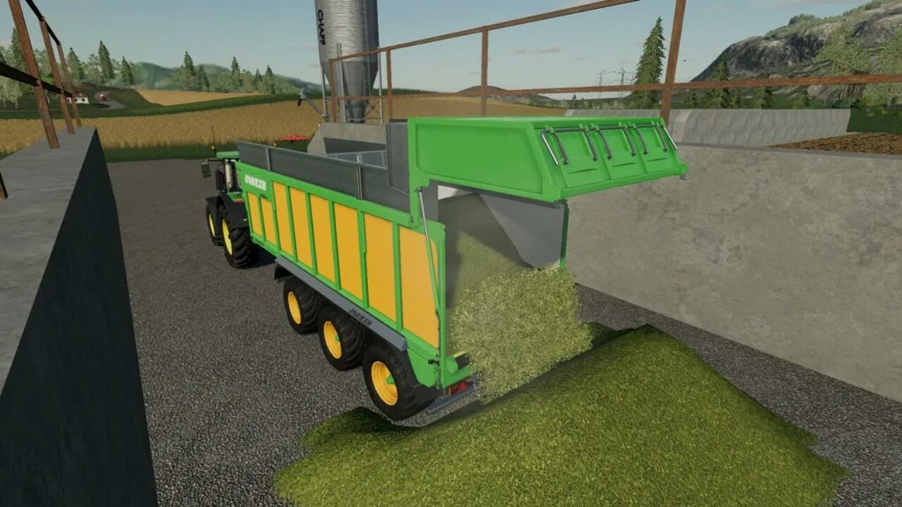 Мод фс 19 силос. Бункер для фс 19. fs19 силос. fs 19 силос грузовик. силосный бункер для фс 19.