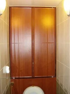 Сантехнический шкаф в туалет