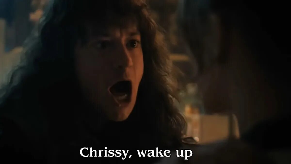 Wake up felix. Chrissy Wake up. Волчонок Wake up. Эдди и Крисси. Фф Eddi Chrissy.