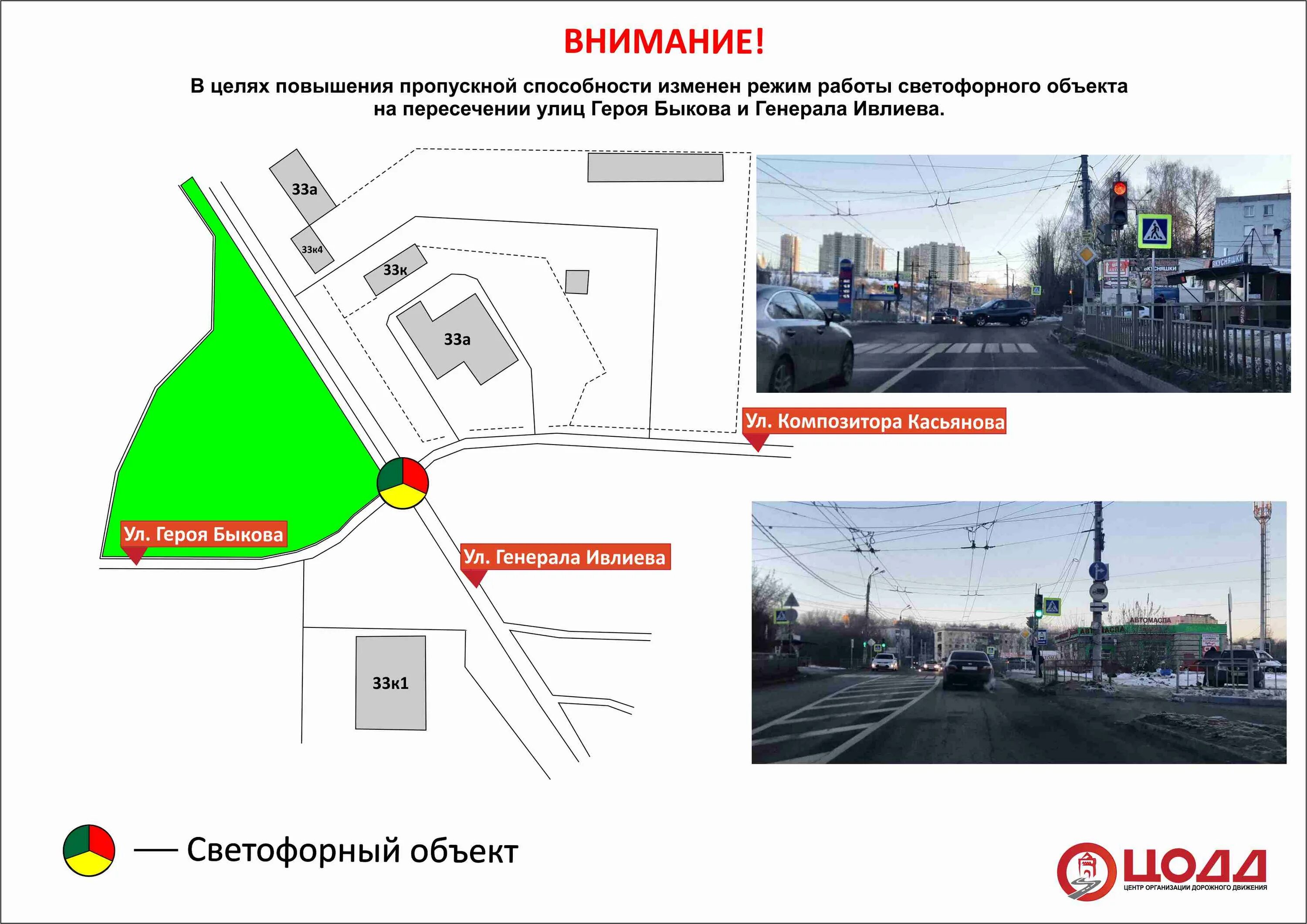 новый режим работы светофора