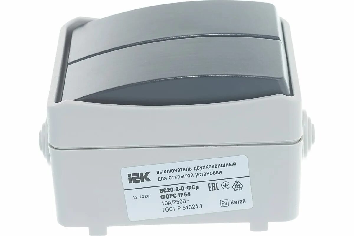 10 54. 10 54. 3. Iek выключатель наружный. Evs20-k03-10-54-dc.