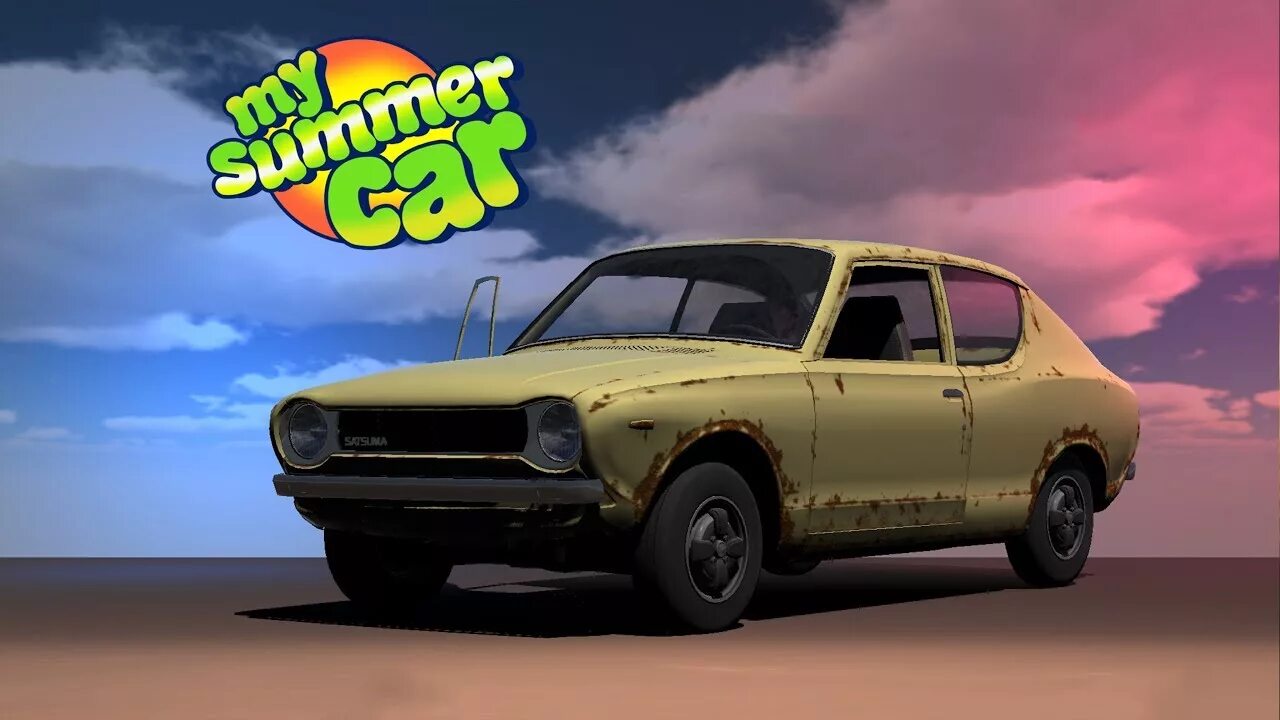 Песни май саммер. Машина из my Summer car. Значок my Summer car. Постеры для my Summer car. Сацума машина игра.