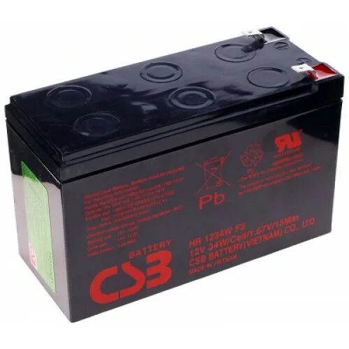 Аккумуляторы для ибп csb. Csb hr1234w. csb hr 1234w f2. аккумулятор csb hr1234w. csb батарея hr1234w 12в 9ач.