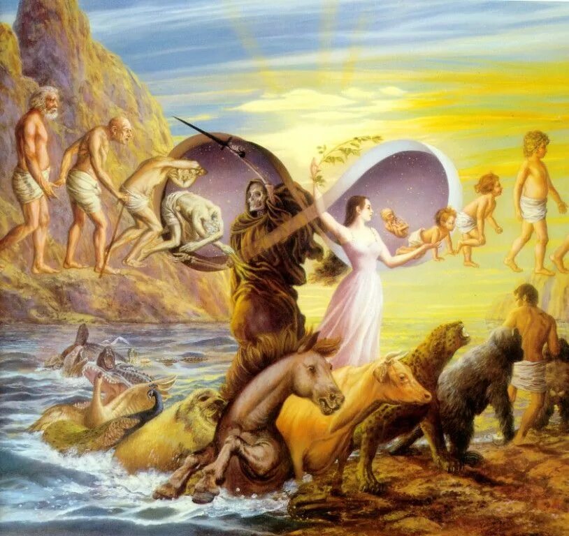 Переселение душ реинкарнация. Реинкарнация перерождение. Само реинкарнация. Переселение душ живопись. Само реинкарнация.