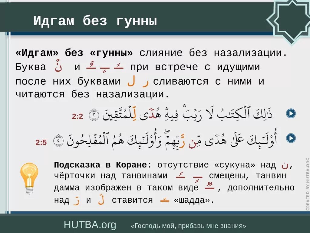 Идгам без Гунны правило. Идгам нуна. Правило Ихфа в арабском языке. Правила чтения Корана. Сура читать на арабском с таджвидом