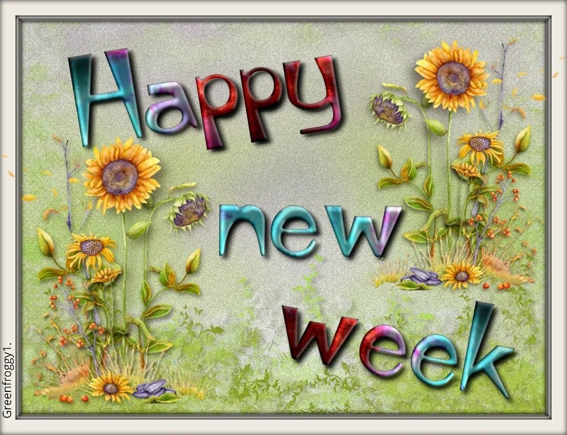 10 week old. New week. have a great week. good week. happy new week картинки.