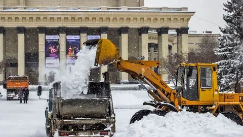 Вывоз снега москва