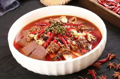 холодец из утинойкроличьей крови (máo xuè wàng 毛 血 旺) 