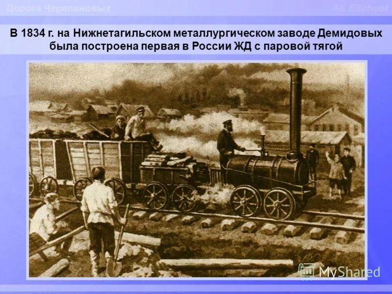 Кто построил железную дорогу в россии. Первая ЖД В России 1837. Первая железная дорога в России 1834 г. Первая железная дорога Черепановых. Царскосельская железная дорога Некрасов.