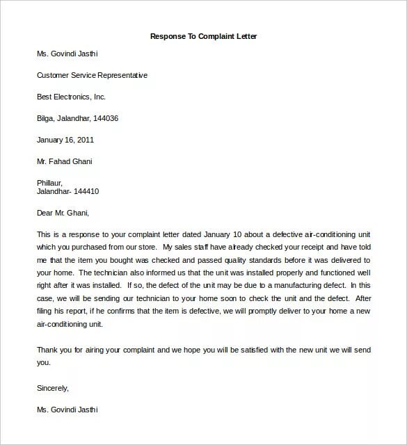 Response write. Complaint letter sample. answer to complaint letter. letter of complaint пример. response to complaint letter.