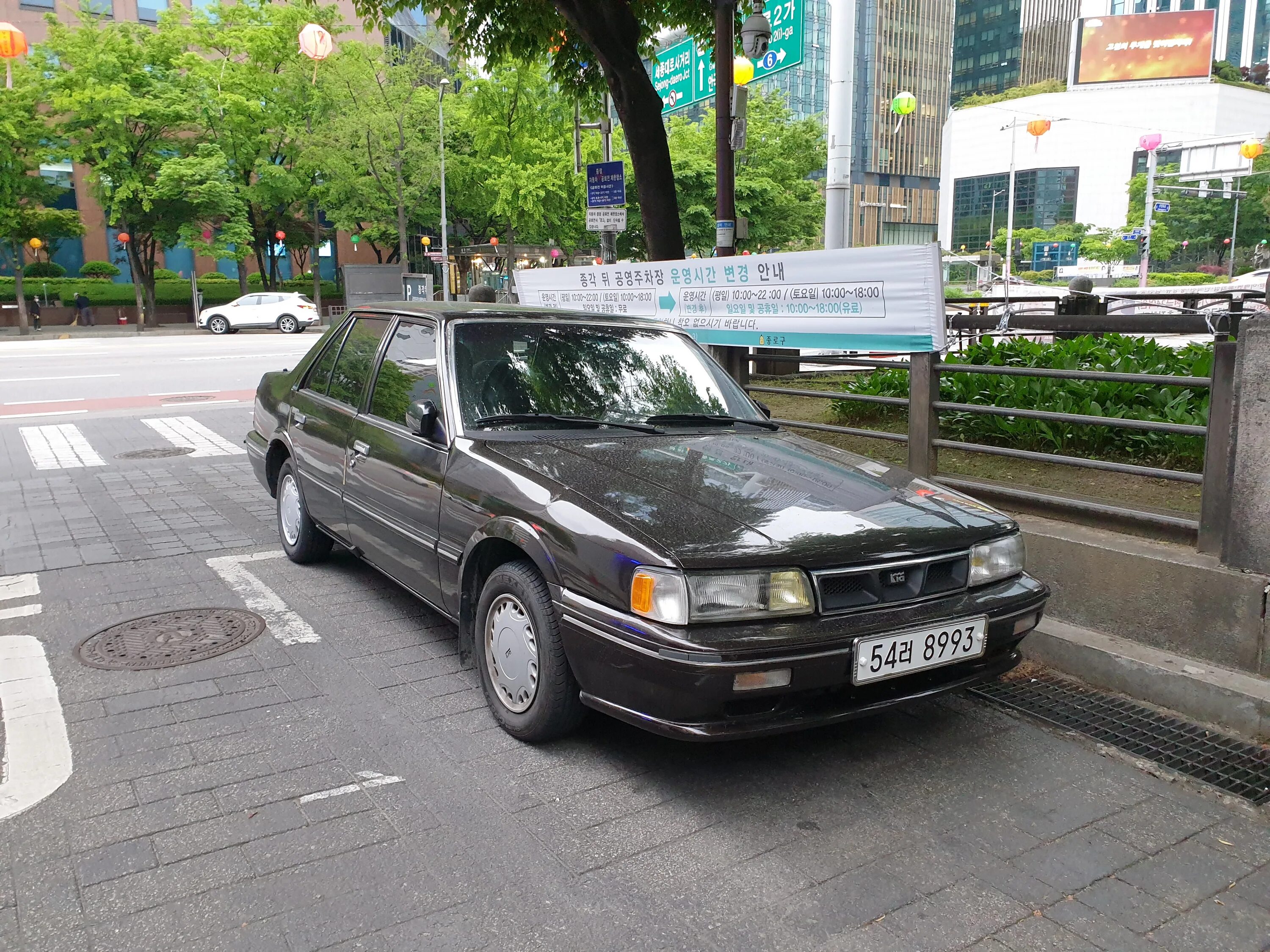 Киа капитал фото Шины и диски для Kia Capital 1996 2.0i , размер колёс на Киа Сапитал 2.0i