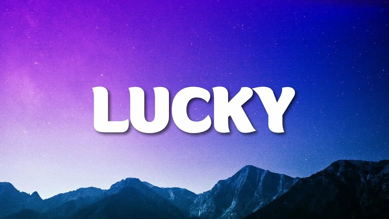 So Lucky. I M so Lucky Lucky. Lucky Lucky twice. Айм со лаки лаки.