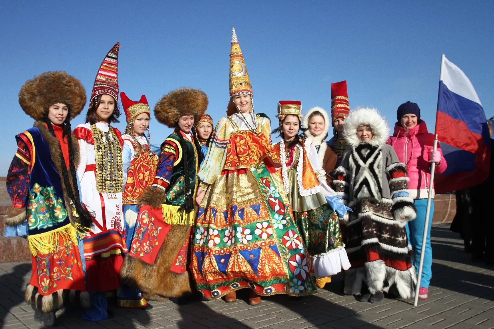 Народы России. Многонациональная Россия. Дружба народов России. Разные народы России. Межнациональное единство народов