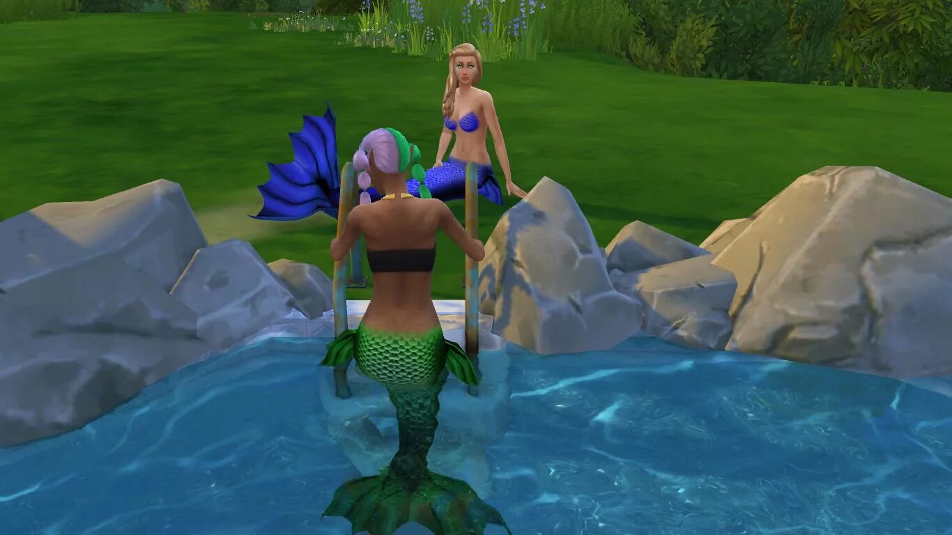 Как перестать быть русалкой в симс 4. Sims русалки. mermaid sims 4. the sims 4 русалки. симс 4 сулани русалки.