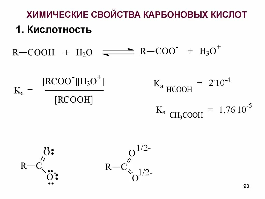 Химические св ва карбоновых кислот. Хим связи карбоновых кислот. Кислотность карбоновых кислот таблица. Как изменяется кислотность карбоновых кислот.