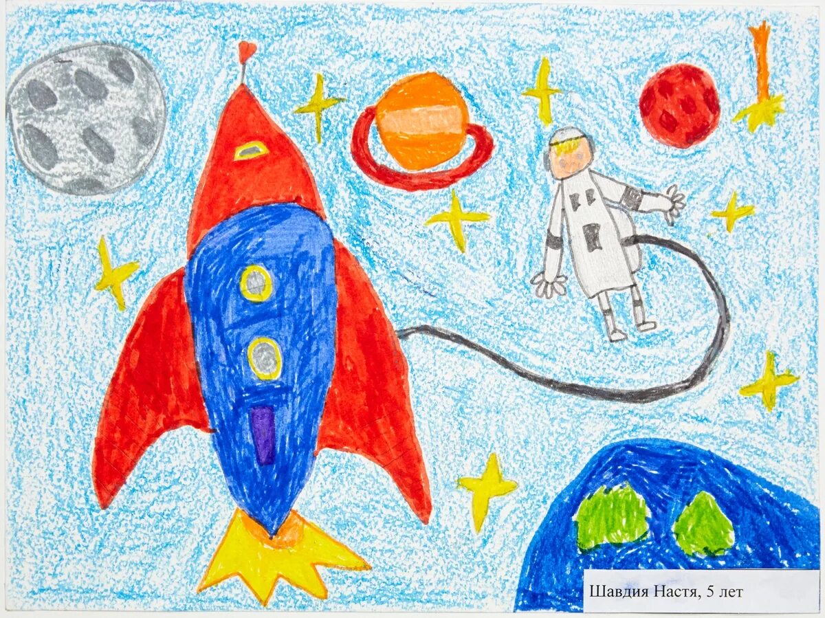Рисунок на тему космос. Рисунок на космическую тему. Детские рисунки. Рисунки на тему космос для детей. Название рисунков на тему космос