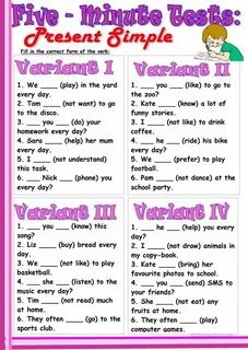 Present simple past simple quiz