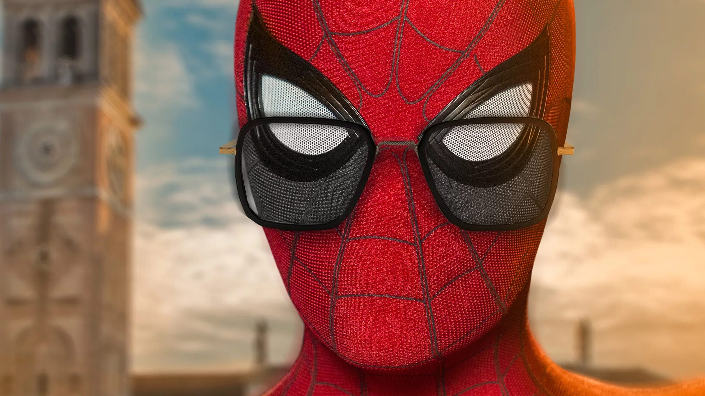 Человек паук далеко от дома. Tom holland spider man far from home. очки человека паука вдали от дома. человек паук 2 2019. картинки человек паук вдали от дома.