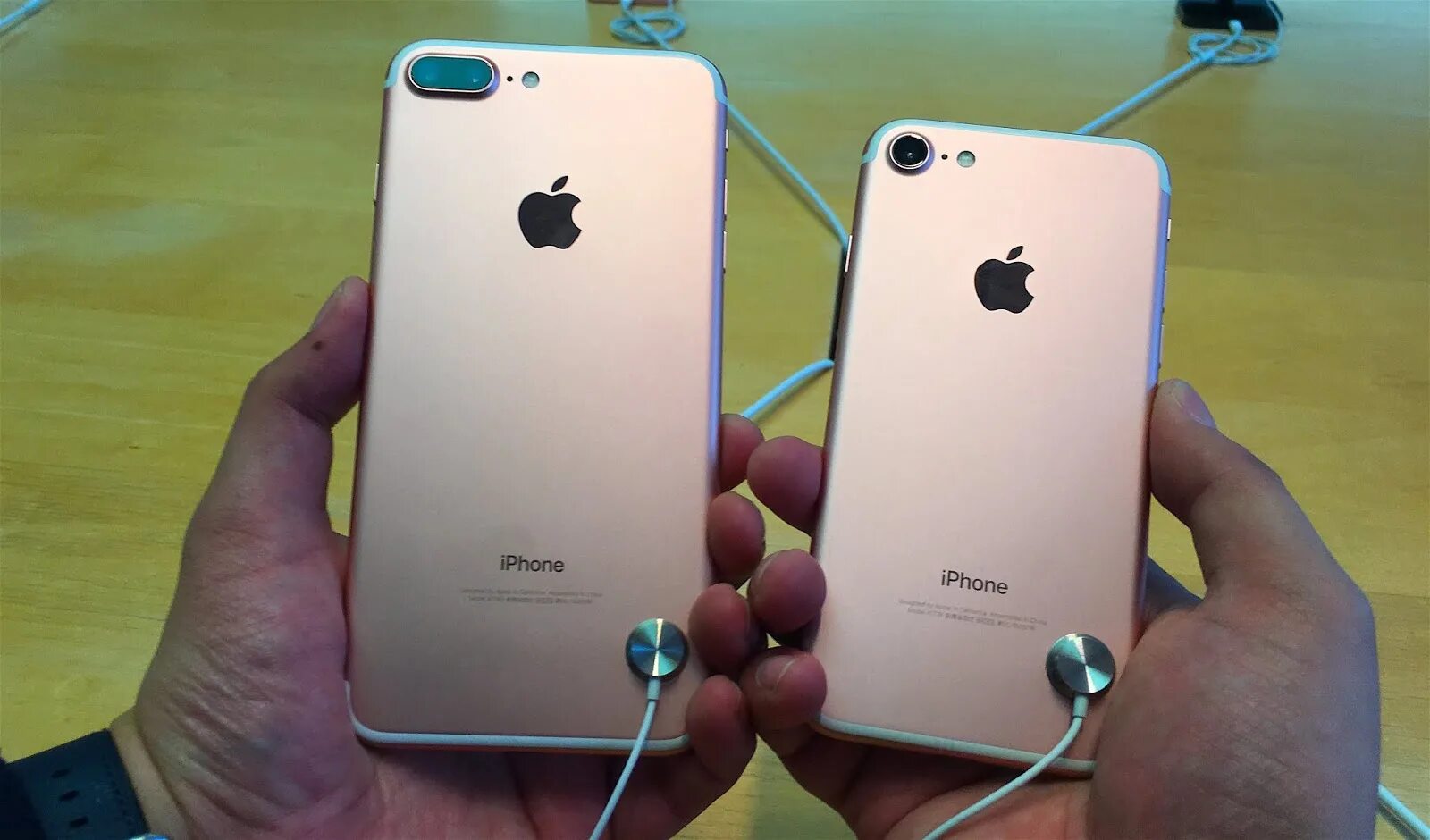 Айфон 7 видел. Айфон 7 Plus. Айфон 7 и 7 плюс. Айфон 7 и 7 +. Iphone 7 Rose Gold.