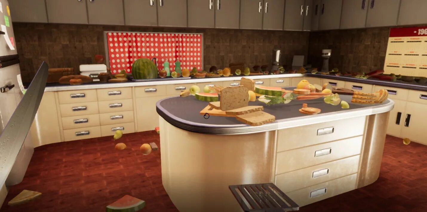 Kitchen simulator