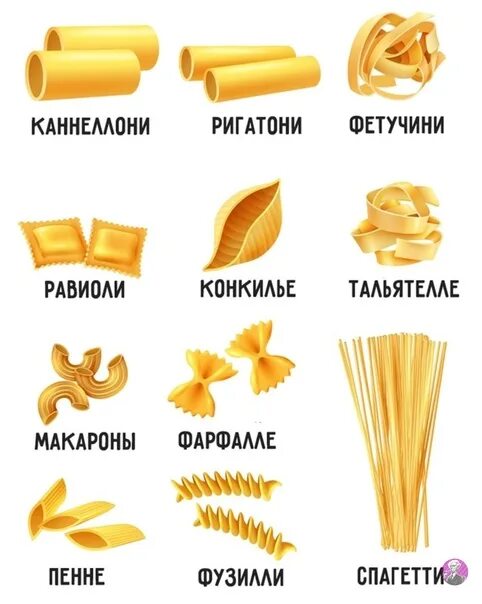 Круглые макароны как называются. Формы макаронных изделий. виды макарон. итальянские макароны названия. разновидности пасты.