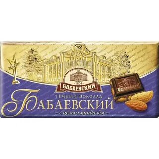 Шоколад бабаевский темный