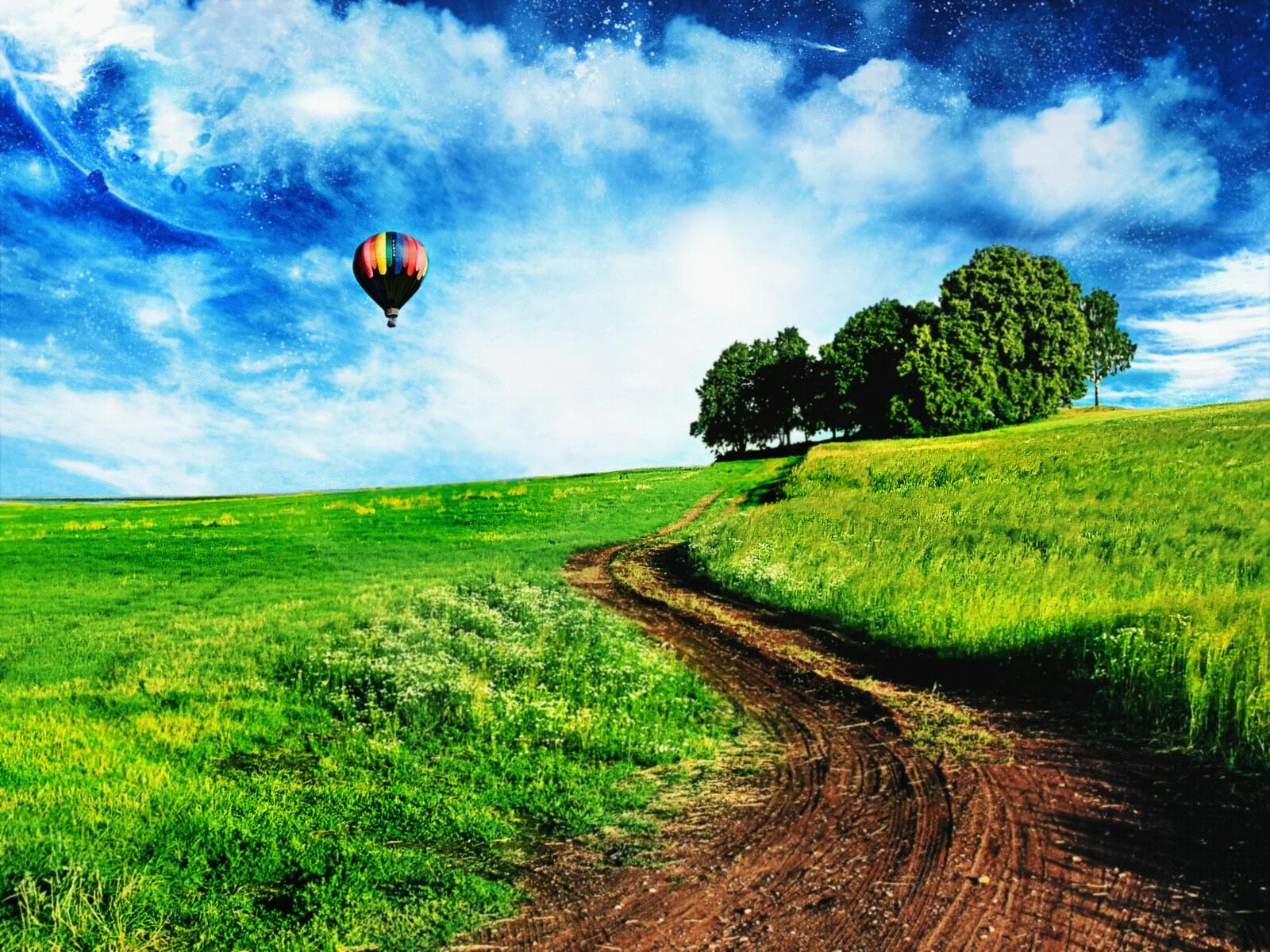 Воздушный шар на дороге. Пейзаж для фотошопа. Фон природа воздушный. Воздушные шары на природе. Красивые поля и воздушные шары.