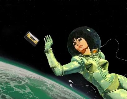 Space woman