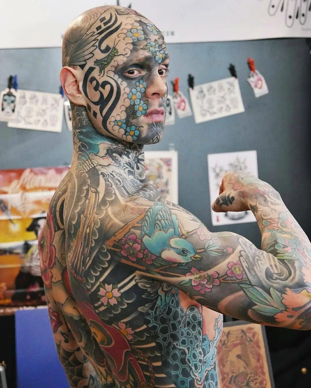 человек с самым большим количеством. бразильянка элейн дэвидсон. много народу. лаки даймонд рич до и после. «самый пирсингованный мужчина», рольф бухгольц.