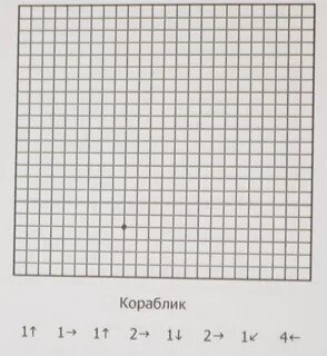 Шаблоны для графических диктантов