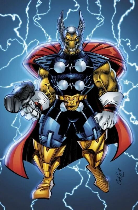 Marvel beta. Beta ray Bill Marvel Comics. Батарей Билл Марвел.