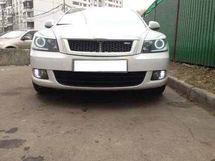 Туманки на октавию а5