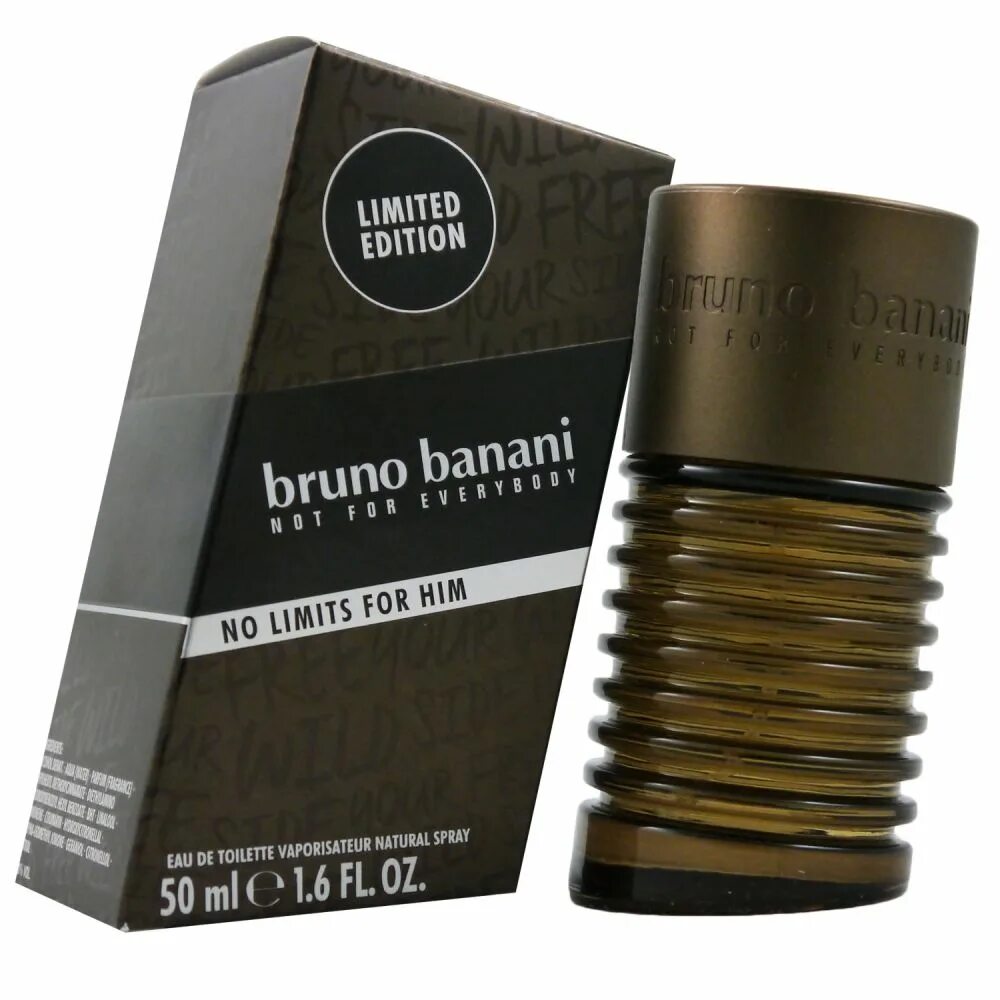 Bruno banani мужские. Bruno Banani no limits for him. Туалетная вода Bruno Banani no limits man.