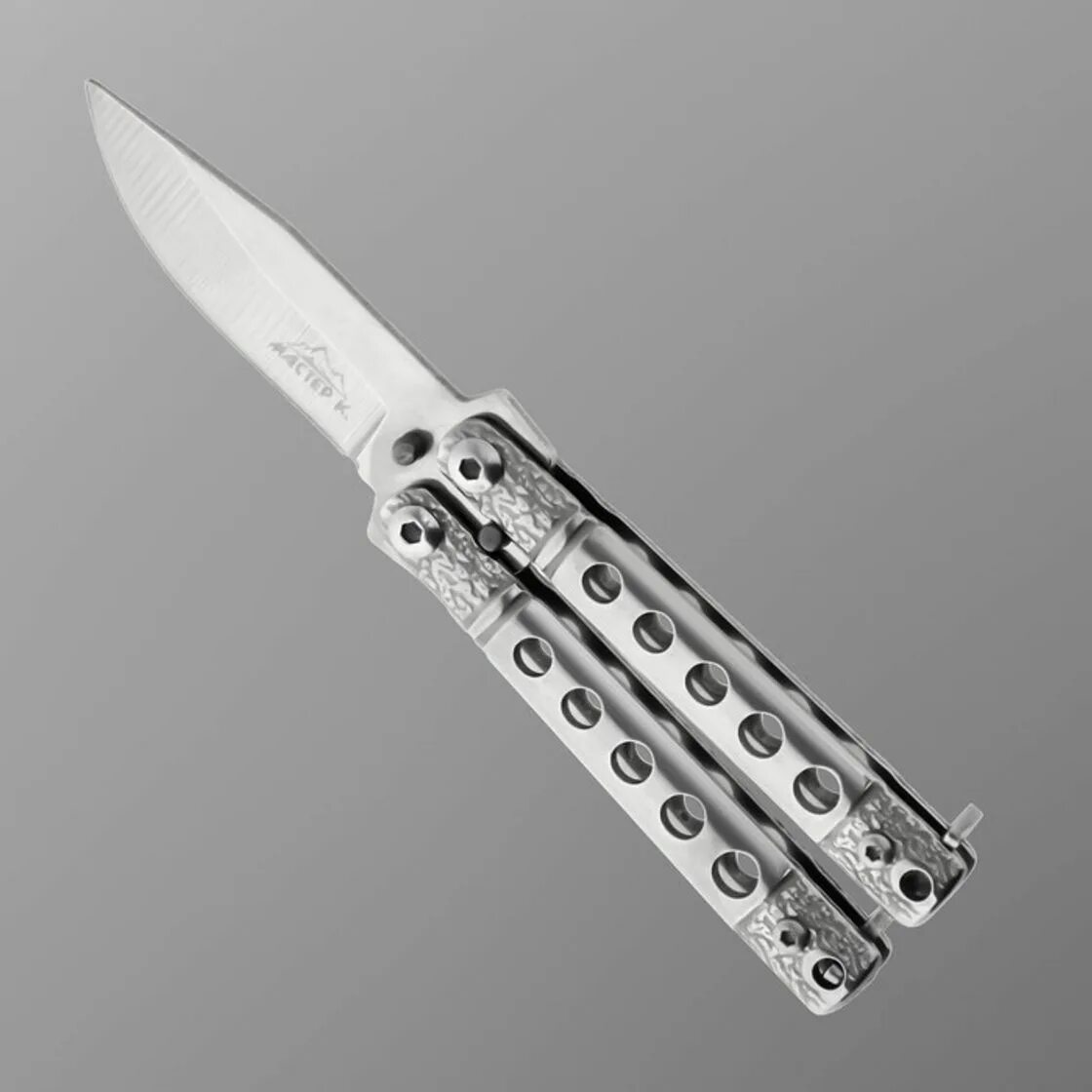 Нож бабочка киллер мини. Клинок 40 см. Самый дорогой нож бабочка в мире. Switchblade Silver. Killer 11