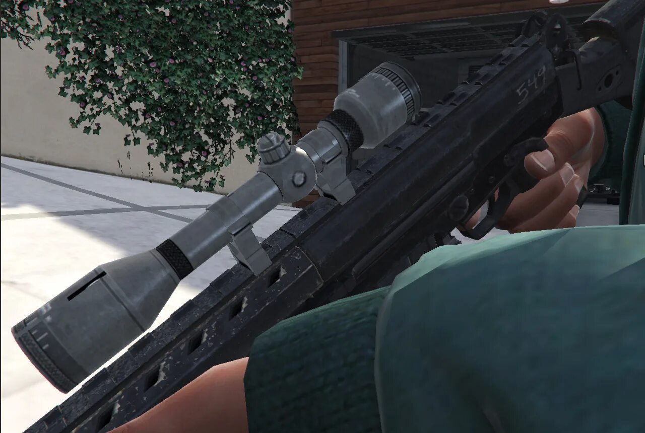 Мод звук выстрела. Marksman Rifle GTA 5. IMBEL ia2. Military Rifle ГТА 5. Имбел скины.