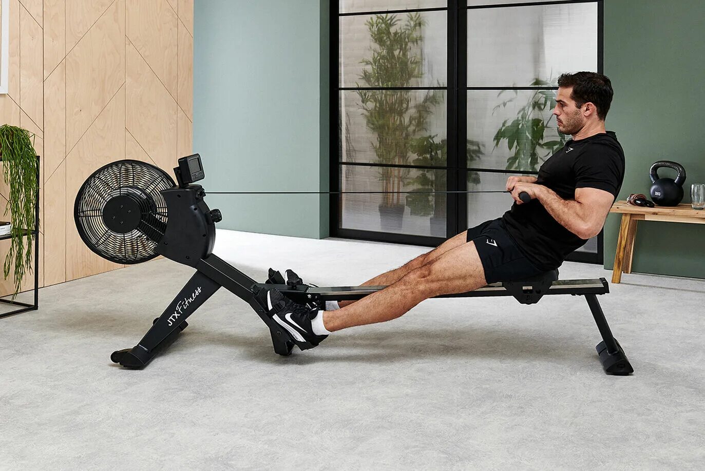 Row air. Rowing machine. rowing simulator.