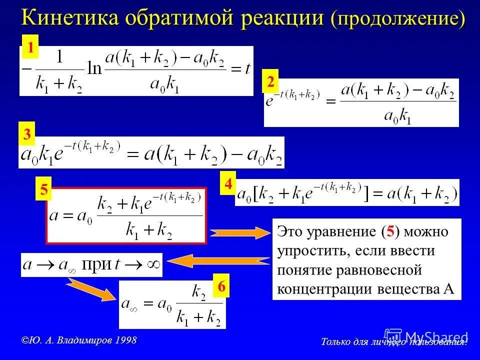 Реакция в 1 день. Кинетика химических реакций. Кинетика обратимых реакций. Кинетика сложных химических реакций. Кинетическое уравнение обратимой реакции.