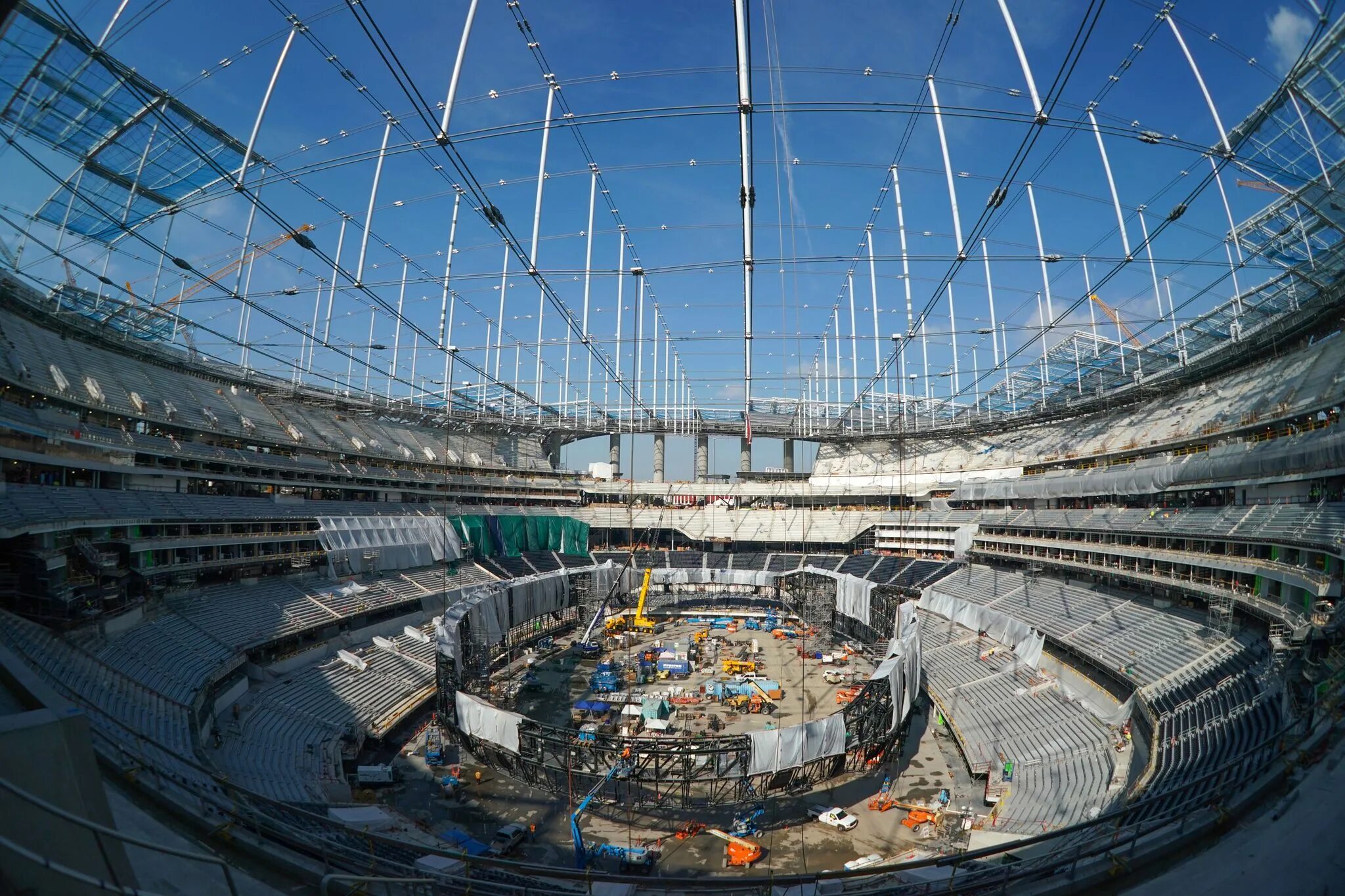 Sofi stadium. Стадион Софи Стэдиум. Лос Анджелес Sofi Stadium. Новый стадион Медиа Лиги. Строительство стадиона.