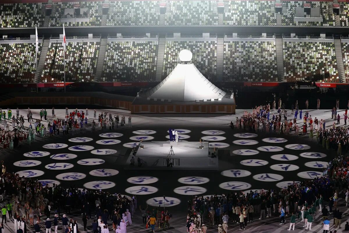 Токио 2020. Летние Олимпийские игры в Токио 2020. Церемония открытия ОИ 2020.