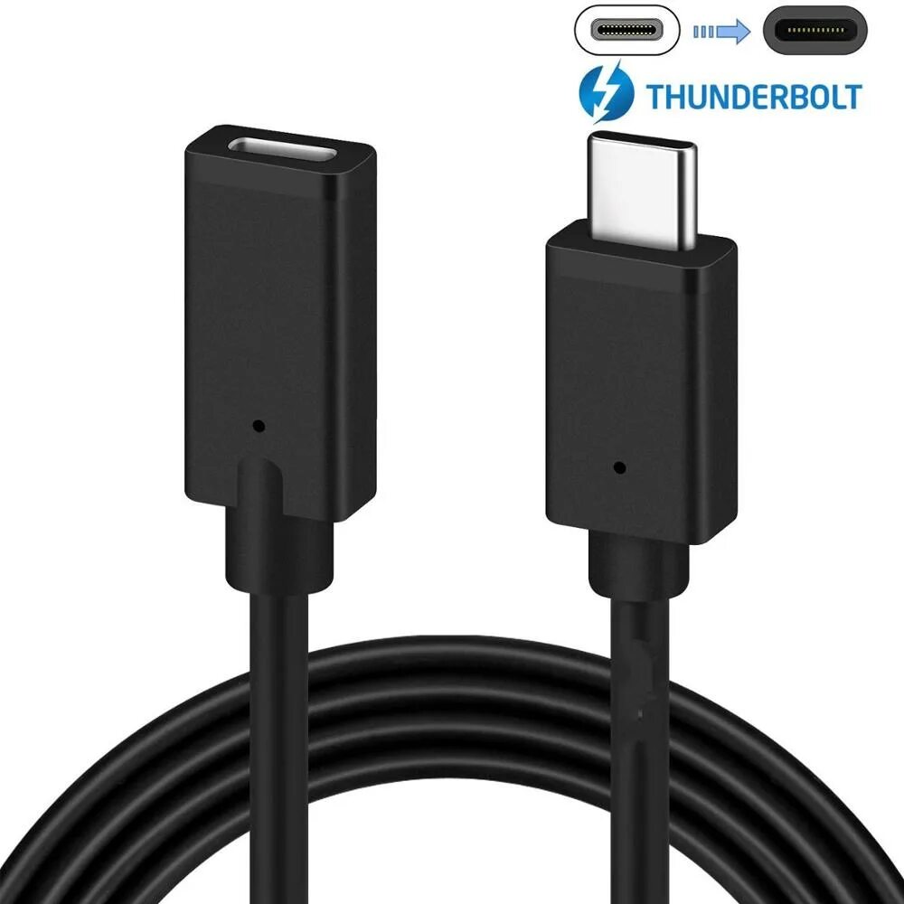 Универсальный usb c. Кабель Thunderbolt 3 USB C. Удлинитель USB Type-c Thunderbolt 3. USB Type c 3.1, удлинитель. USB Type c Extension Cable.