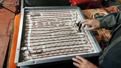 Обогреватель из теплого пола своими руками