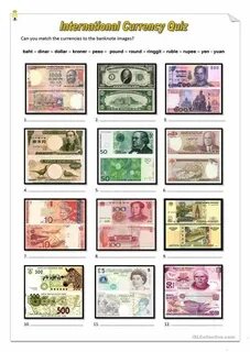 Countries currencies